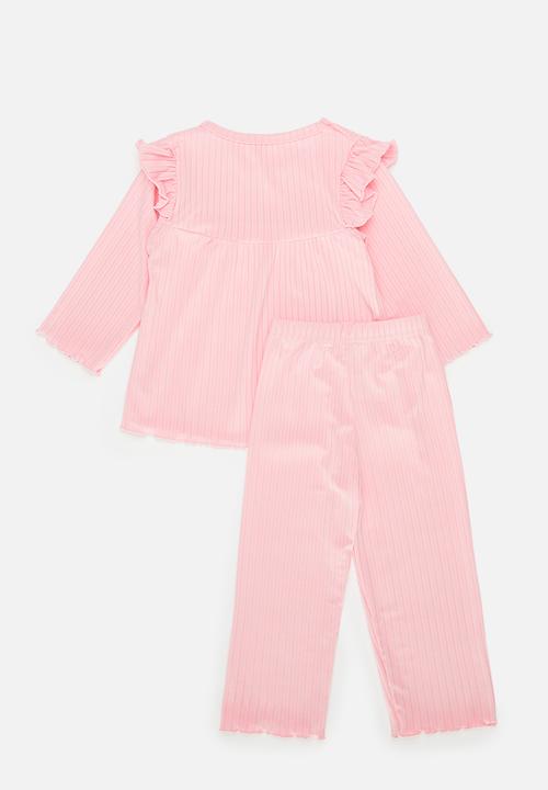 Pop Candy - Frilled pj set - pink