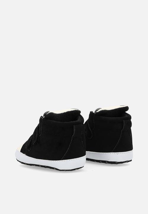 Pop Candy - Hi top sneakers-black & white