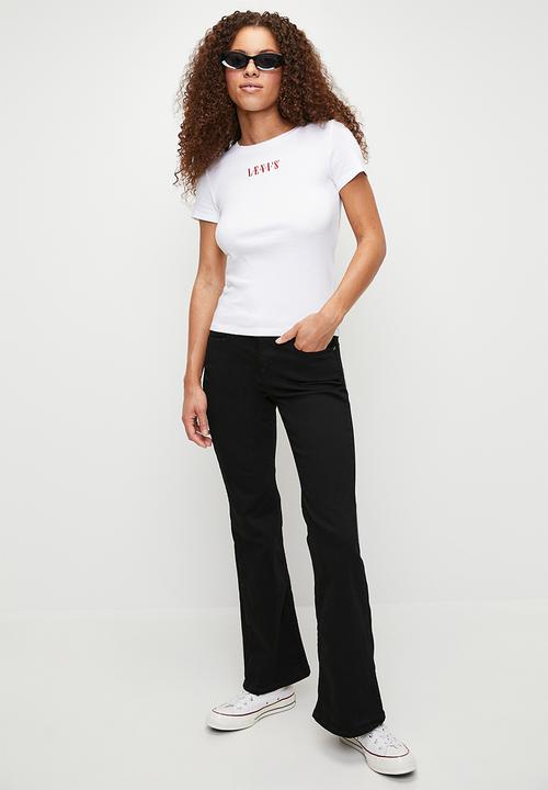 Levi’s® - Curvy Flare Jeans - Black Saturation