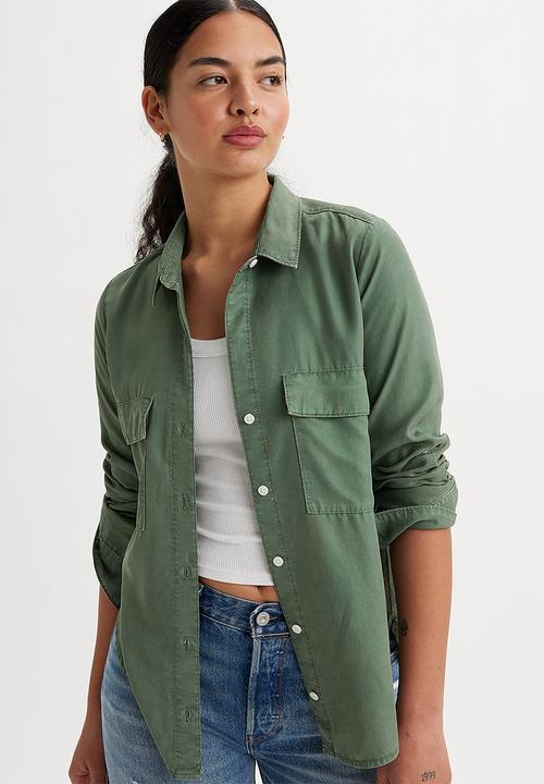 Levi’s® - Doreen utility shirt - dark forest