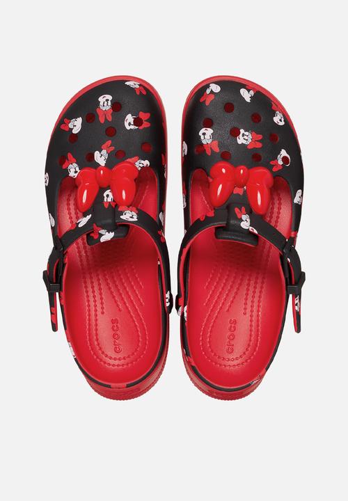 Crocs - Minnie Mouse Mary Jane - red