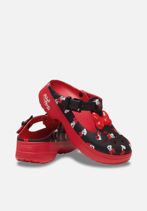 Crocs - Minnie Mouse Mary Jane - red