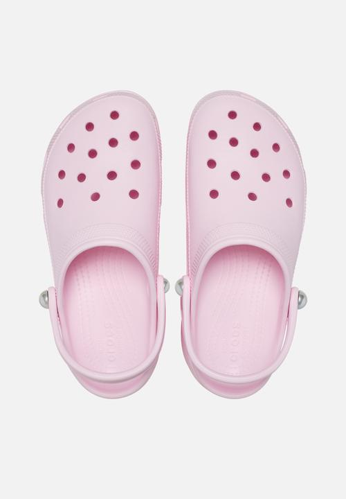 Crocs - Classic Platform Pearl Clog - Pink Milk