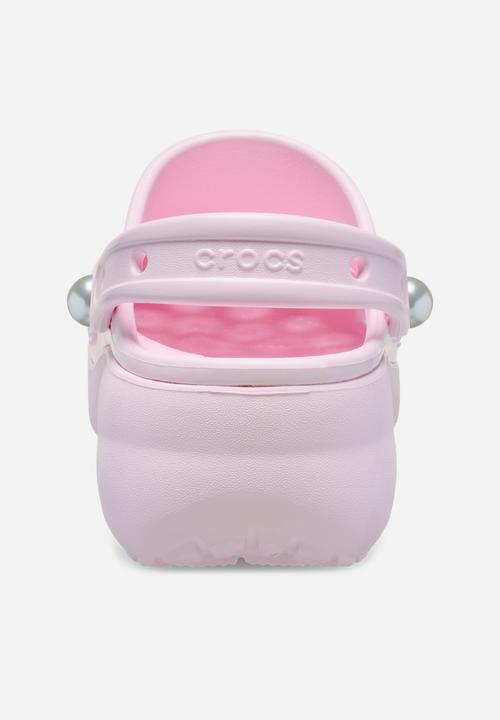 Crocs - Classic Platform Pearl Clog - Pink Milk