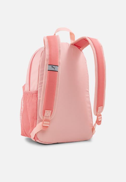 PUMA - Puma Phase Colour Block Small Backpack-Pink Fruit-Peach Frost