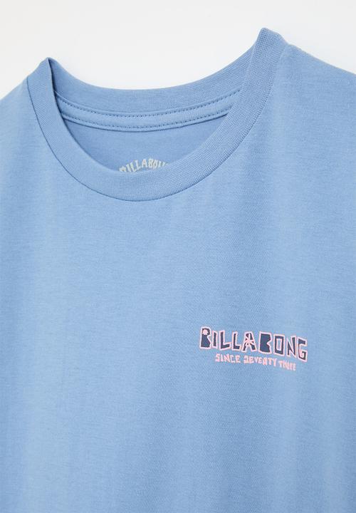Billabong  - Twin peaks short sleeve T-shirt - sky blue