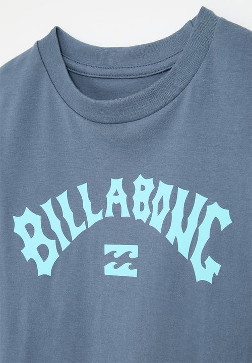 Billabong  - Arch wave short sleeve T-shirt - slate blue