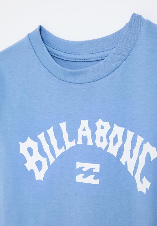 Billabong  - Arch wave short sleeve T-shirt - sky blue