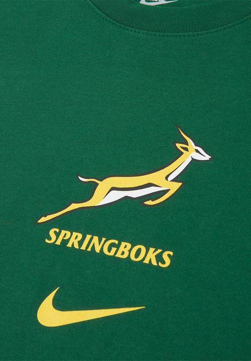 Nike - Springboks Unity Tee- Gorge Green & University Gold