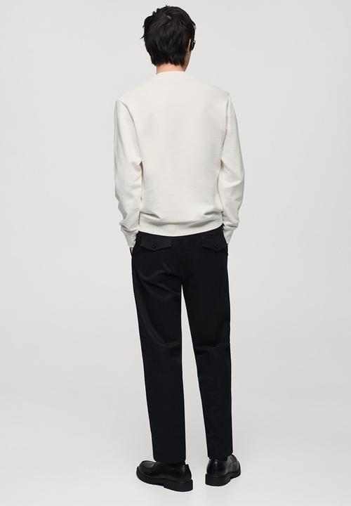 MANGO - Sweatshirt kraitc-h - offwhite