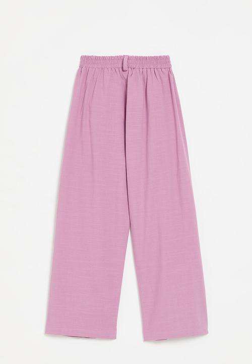 Pop Candy - Cropped pants - purple