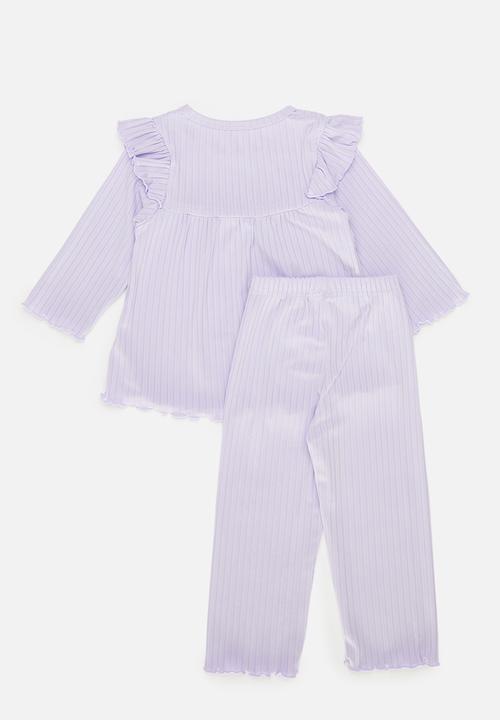 Pop Candy - Frilled pj set - lilac