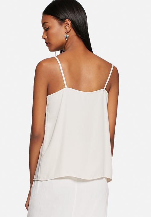 Vero Moda - Siwe lace cami