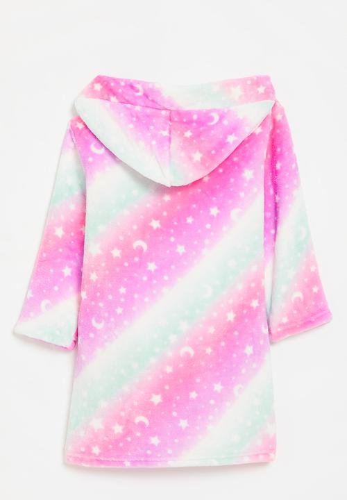 Pop Candy - Hooded gown - pink & light blue