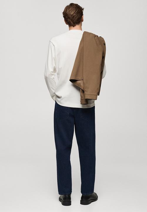 MANGO - T-shirt gareth - white