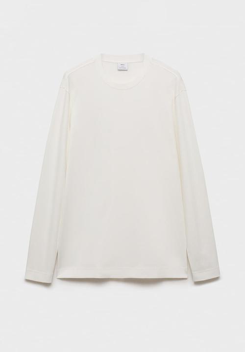 MANGO - T-shirt gareth - white