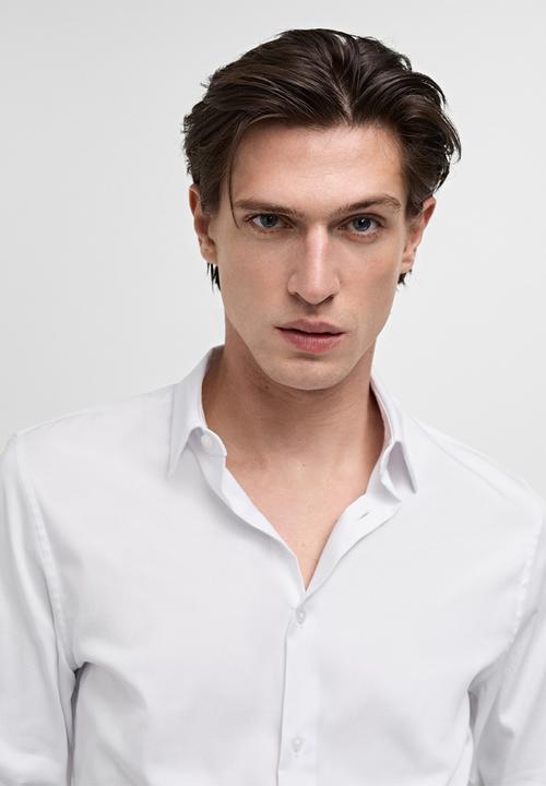 MANGO - Shirt emotion - white