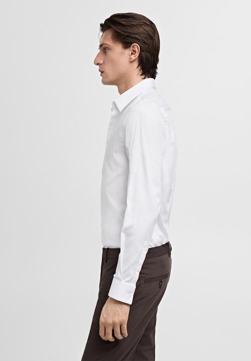 MANGO - Shirt emotion - white