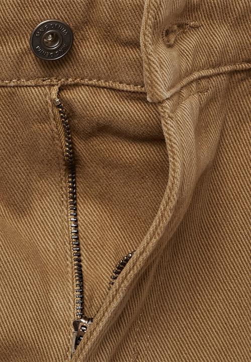 MANGO - Jeans shinne - camel