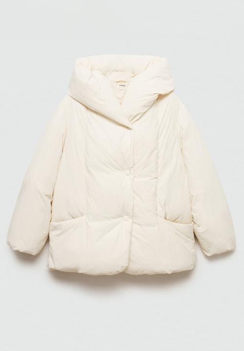 MANGO - Puffer Coat Live - Natural