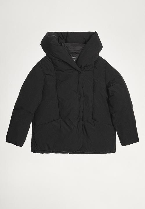 MANGO - Puffer Coat Live - Black