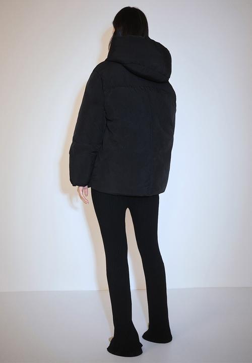 MANGO - Puffer Coat Live - Black