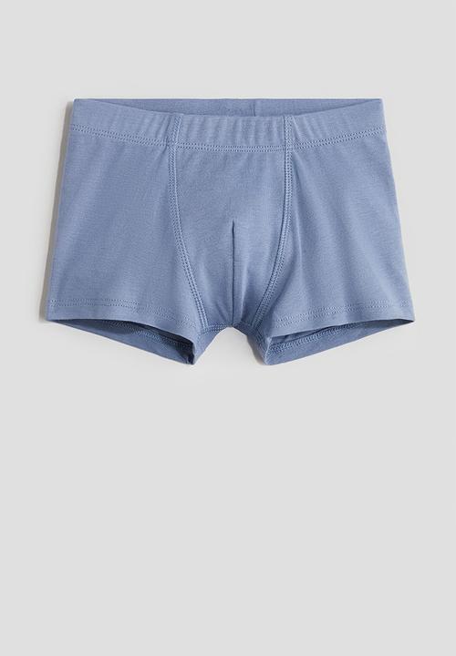 H&M - 5-Pack trunks - blue space