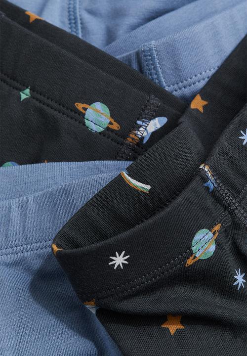 H&M - 5-Pack trunks - blue space