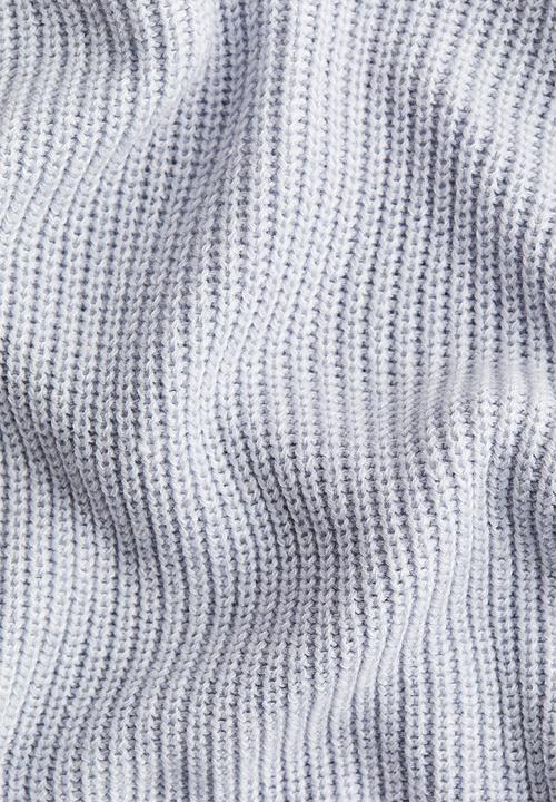 H&M - Rib-knit jumper - light Blue