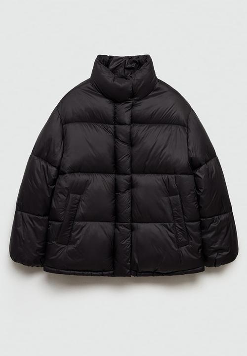 MANGO - Puffer Coat Time - Black