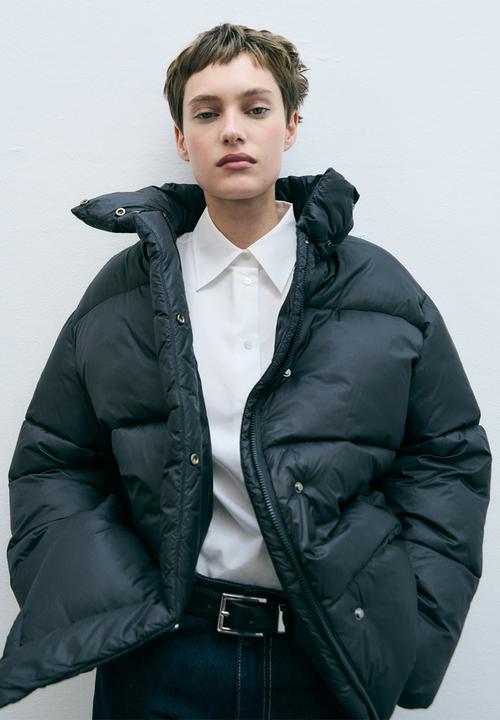 MANGO - Puffer Coat Time - Black