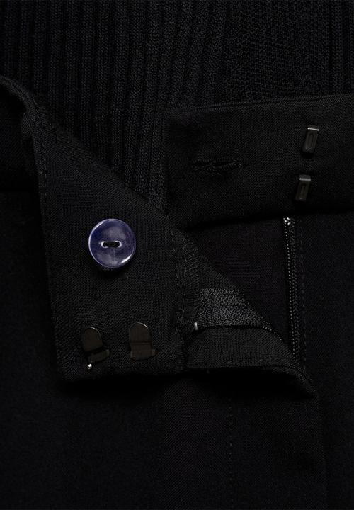 MANGO - Jumpsuit Luna -  Black