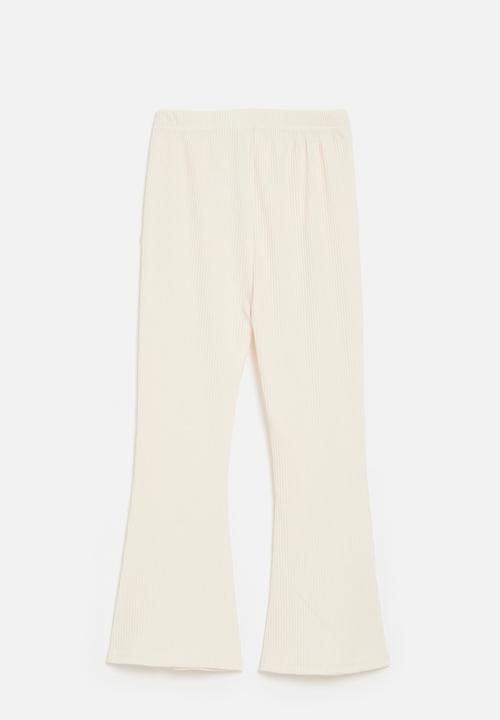 Pop Candy - Flared legging - ecru