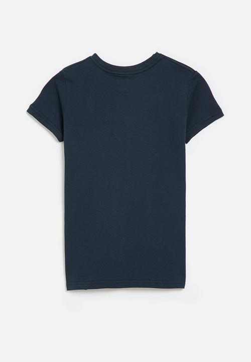 Quiksilver - Ev comp logo short sleeve boys - dark navy