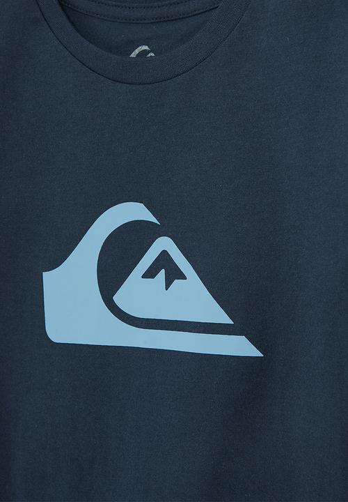 Quiksilver - Ev comp logo short sleeve boys - dark navy