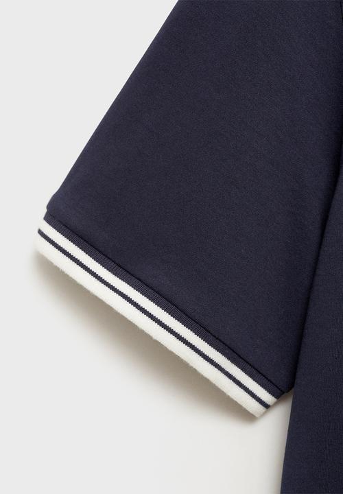 MANGO - Polo Shirt Omarp-H - Navy