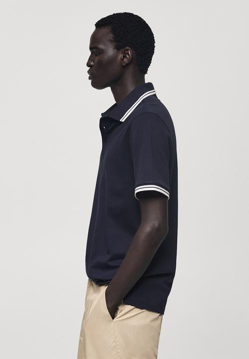 MANGO - Polo Shirt Omarp-H - Navy