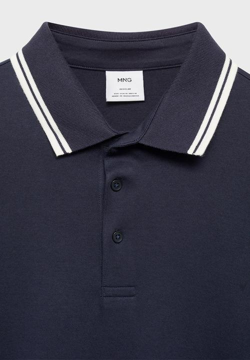 MANGO - Polo Shirt Omarp-H - Navy