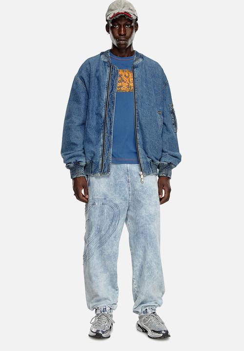 Diesel  - T-adjust-q1 - mid-blue