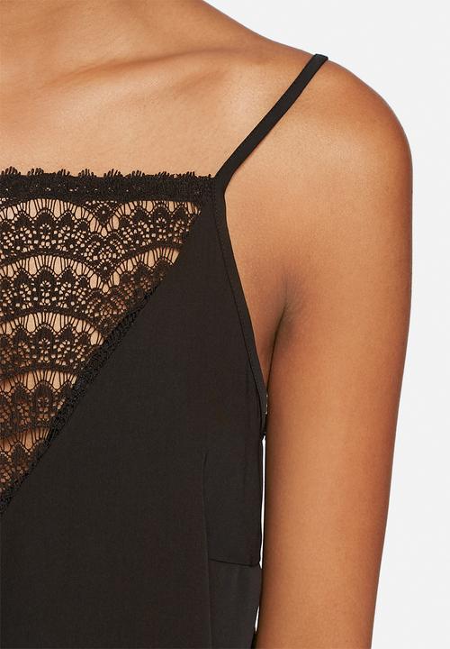 Vero Moda - Siwe lace cami