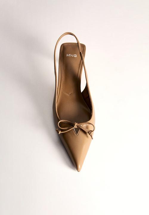 MANGO - Touly heel - medium brown