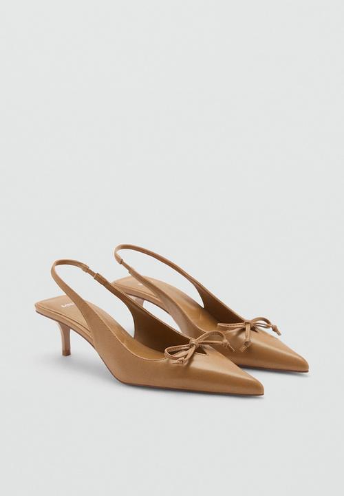 MANGO - Touly heel - medium brown