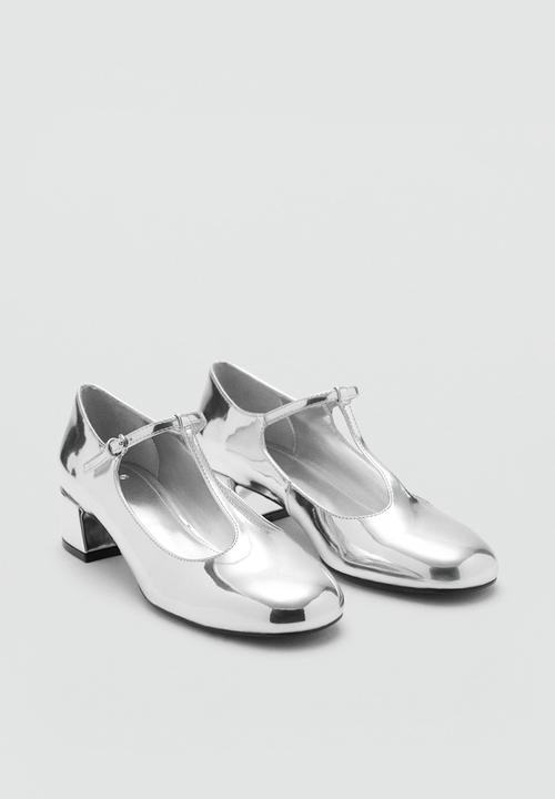 MANGO - Botua heel - silver