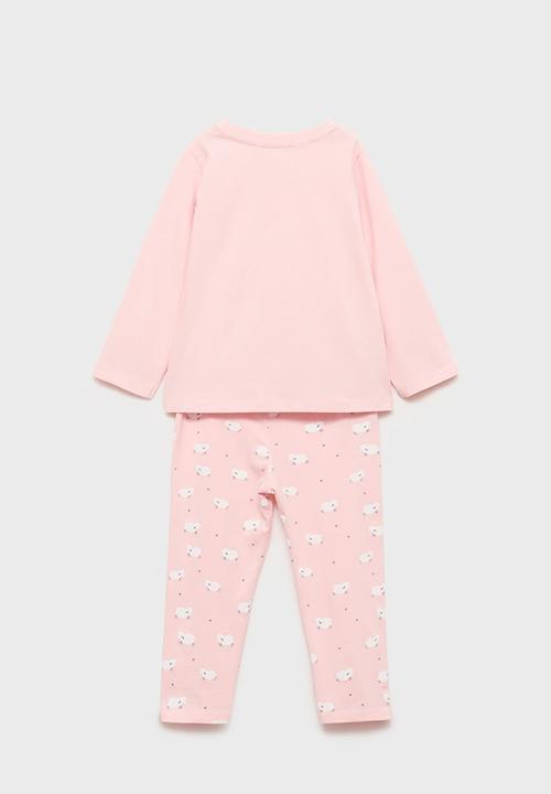 MANGO - Pyjama ovejita - pink