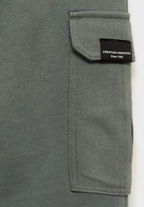 MANGO - Joggers cargo8 - green