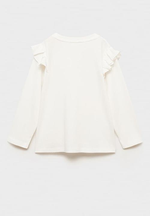 MANGO - T-shirt star - natural