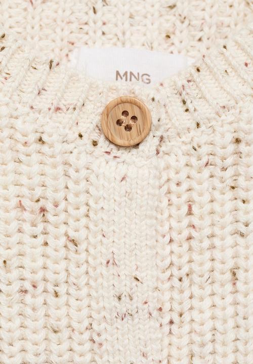 MANGO - Cardigan augustac - light beige