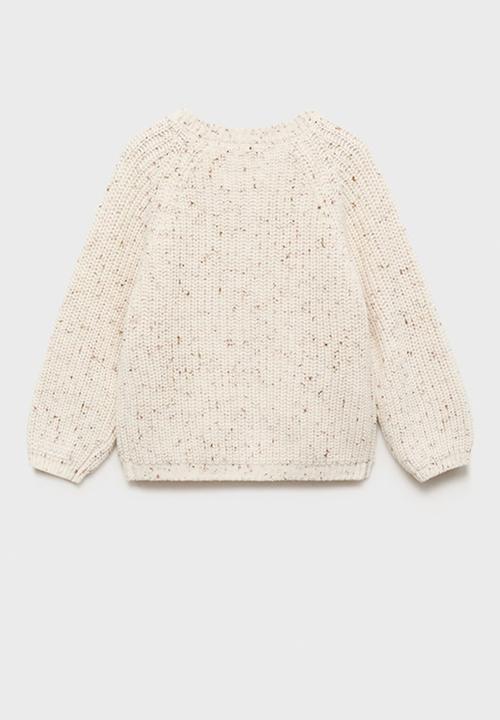 MANGO - Cardigan augustac - light beige