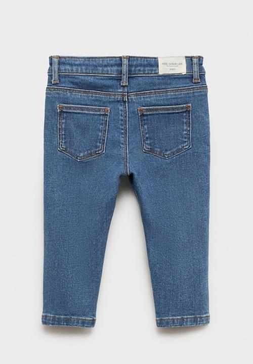 MANGO - Jeans diego - open blue