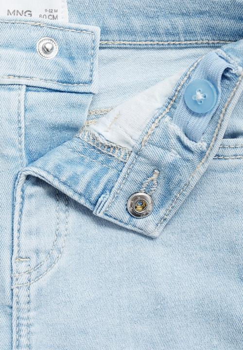 MANGO - Jeans elena - open blue
